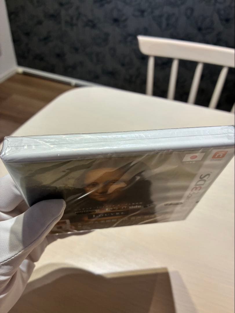 新品未開封 ルーヴル美術館 現地販売 3DSソフト 日本国旗 任天堂シュリンク