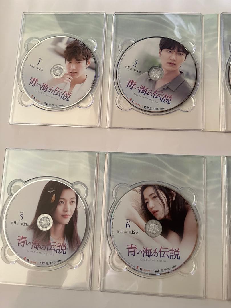 イ、ミンホ　青い海の伝説DVDBox 1、2