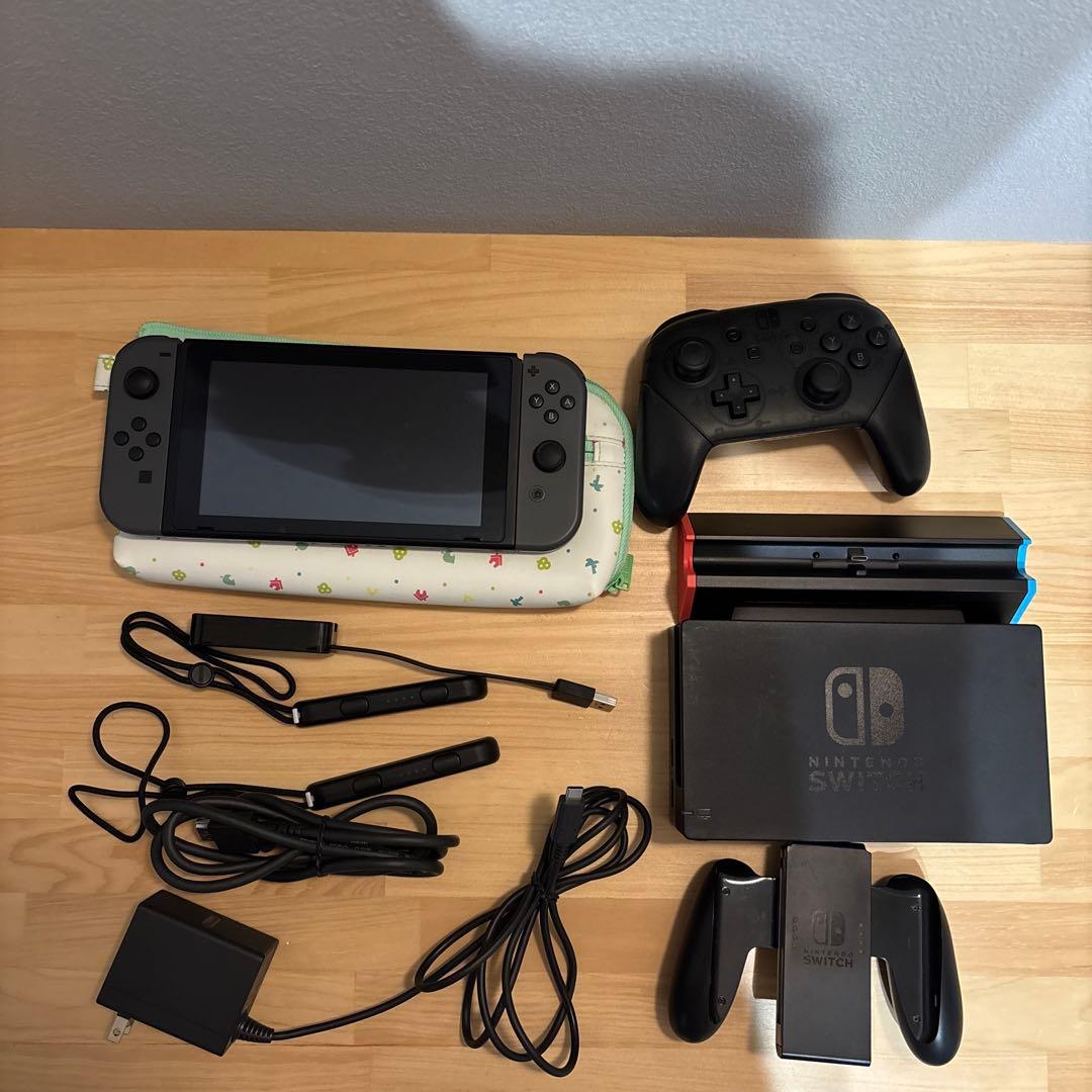 Nintendo Switch 本体 + プロコントローラー + 付属品