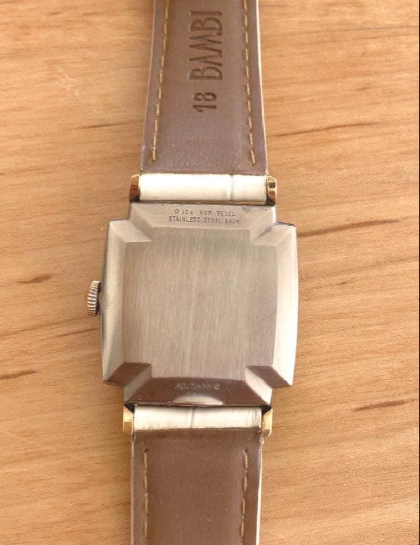 HAMILTON ハミルトン　手巻き　ヴィンテージ　腕時計　スモセコ