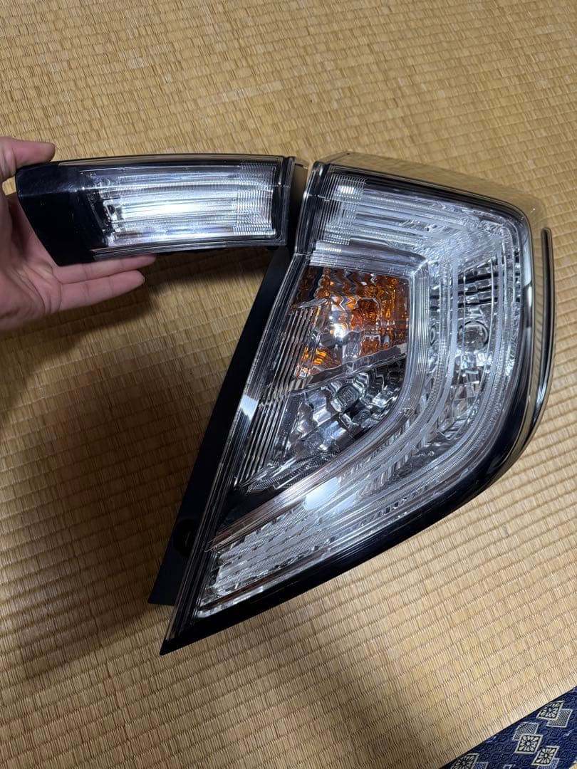 シビック　civic fk8 fk7 テールランプ　クリアテールランプ