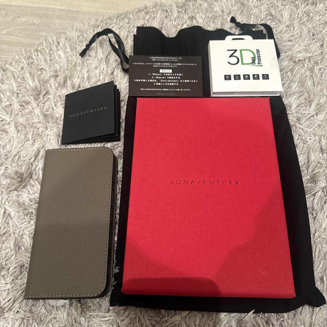 BONAVENTURA レザー手帳型ケース iPhone14pro