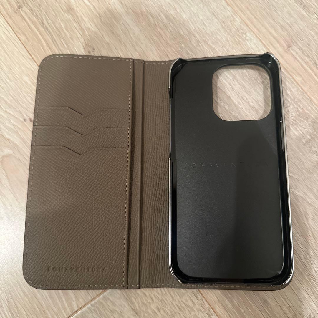 BONAVENTURA レザー手帳型ケース iPhone14pro
