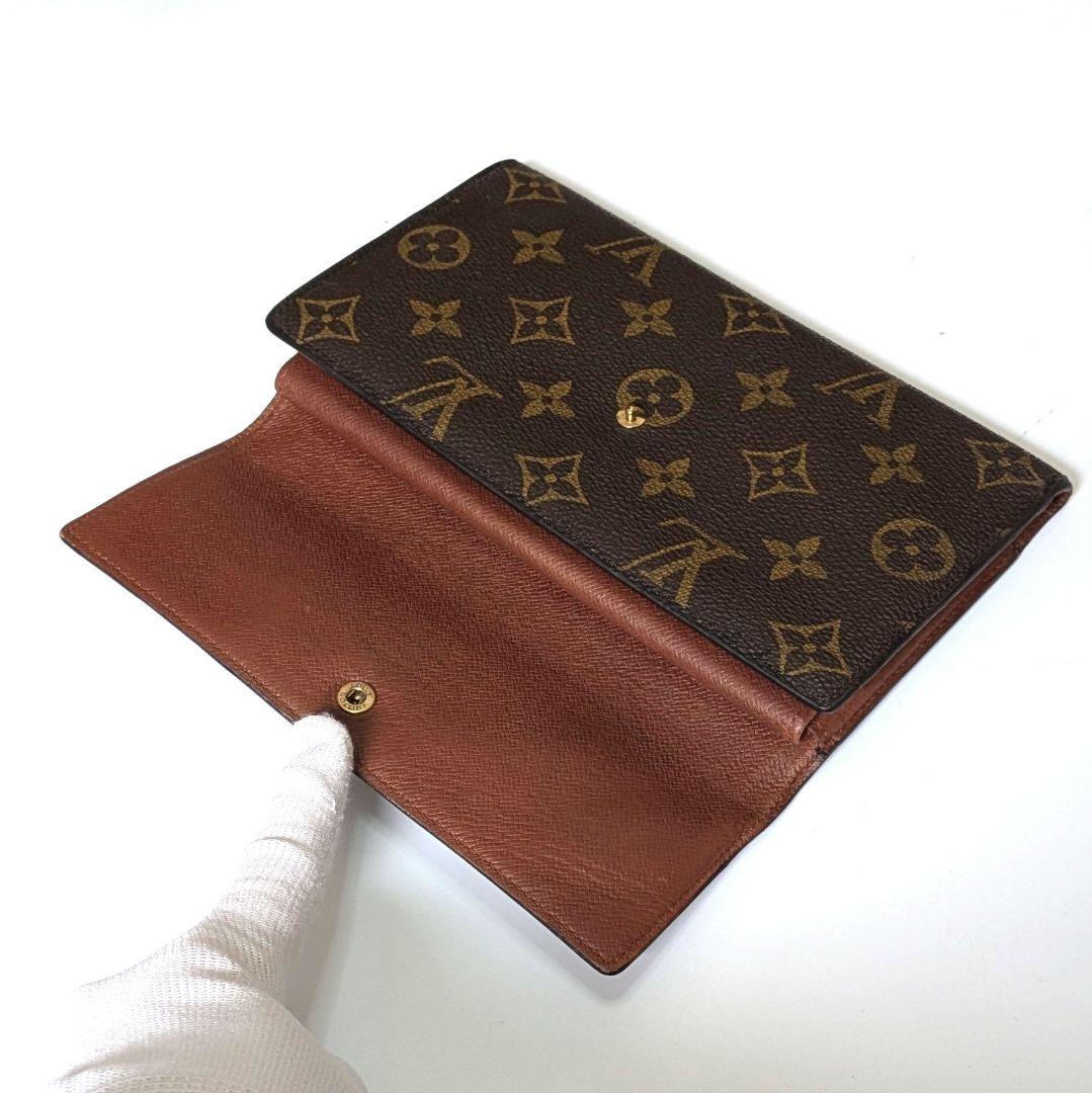 ルイヴィトン モノグラム インターナショナル 三つ折り 長財布 C39