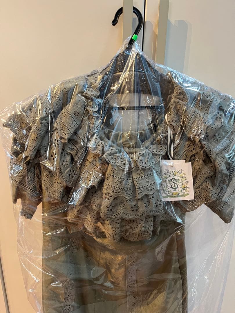 新品未使用♡seventen コットンレースオールインワン