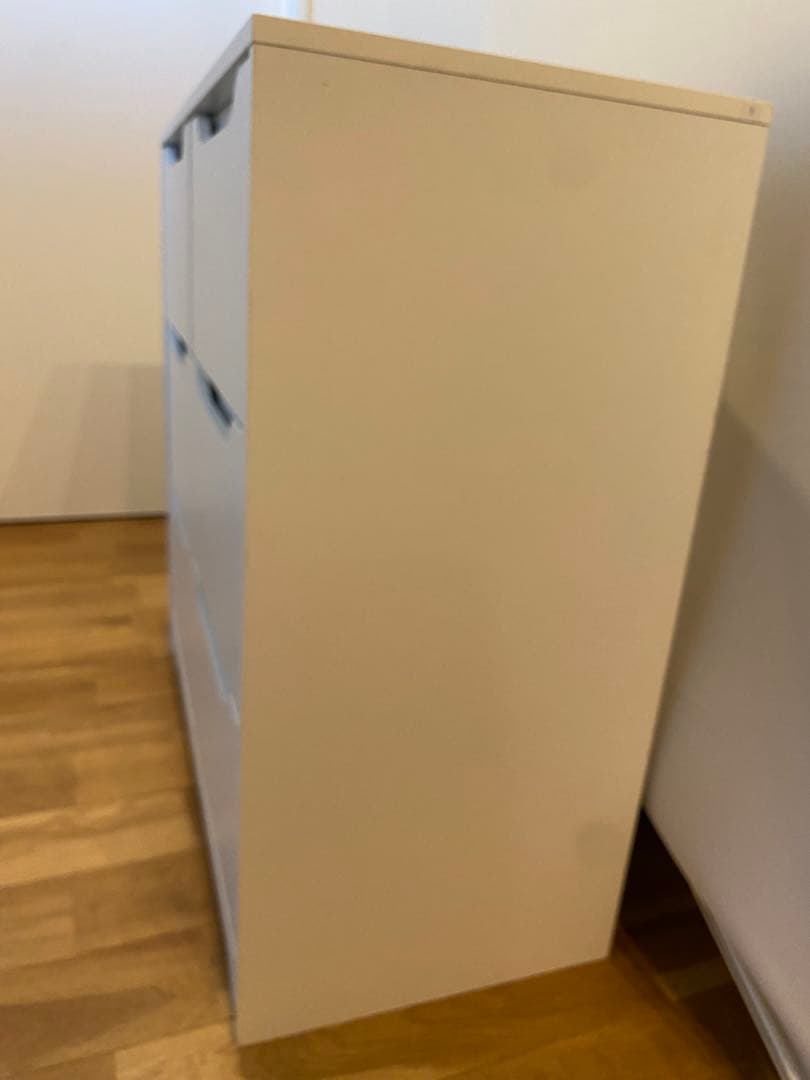 【IKEA】イケア ホワイト チェスト 合成樹脂製