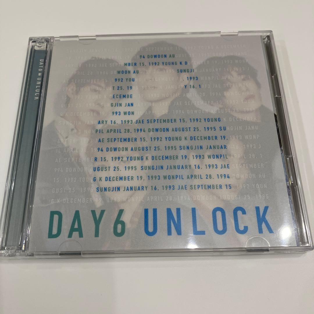 DAY6 JAPAN 1st ALBUM「UNLOCK」初回限定盤