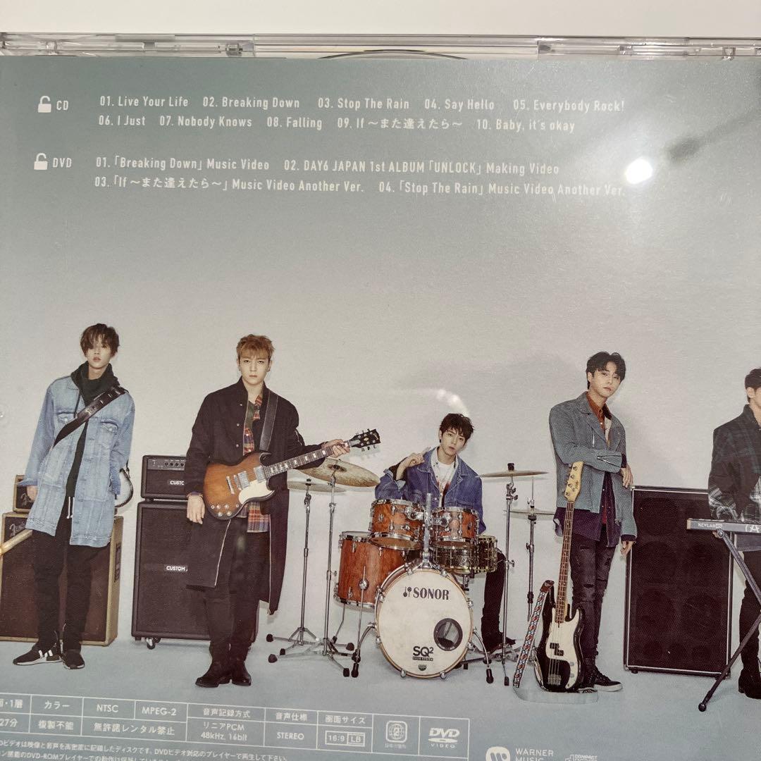 DAY6 JAPAN 1st ALBUM「UNLOCK」初回限定盤