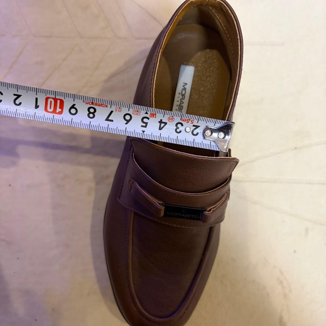 MORABITO モラビト　レザー　ローファー　ブーツ　ブラウン Ｍ　美品