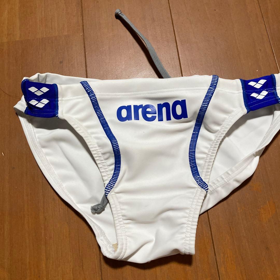 arena 競泳水着 S ホワイト/ブルー