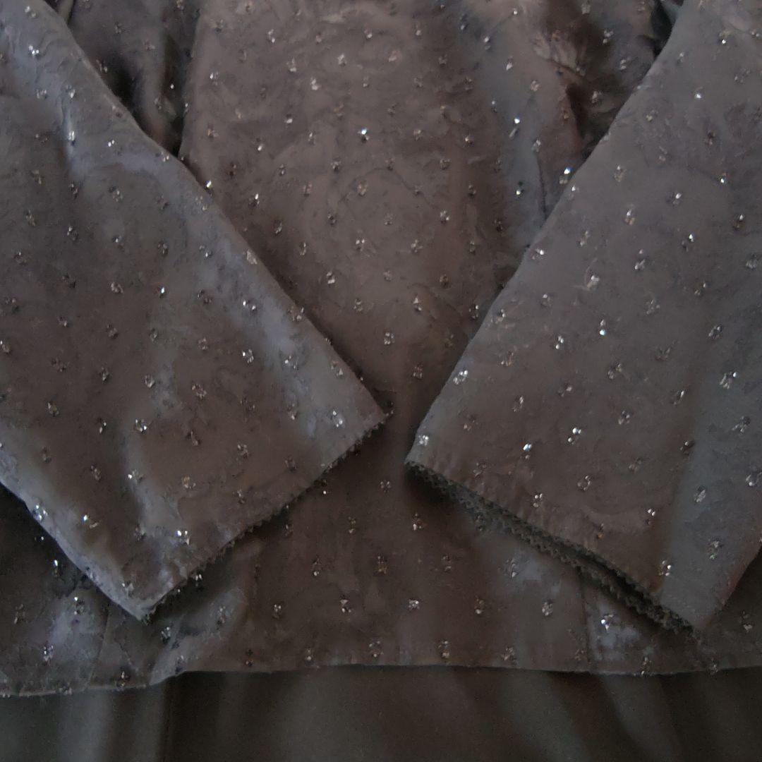 極美品　東京ソワール　13号　Rifanne　ロング丈ワンピース　レース