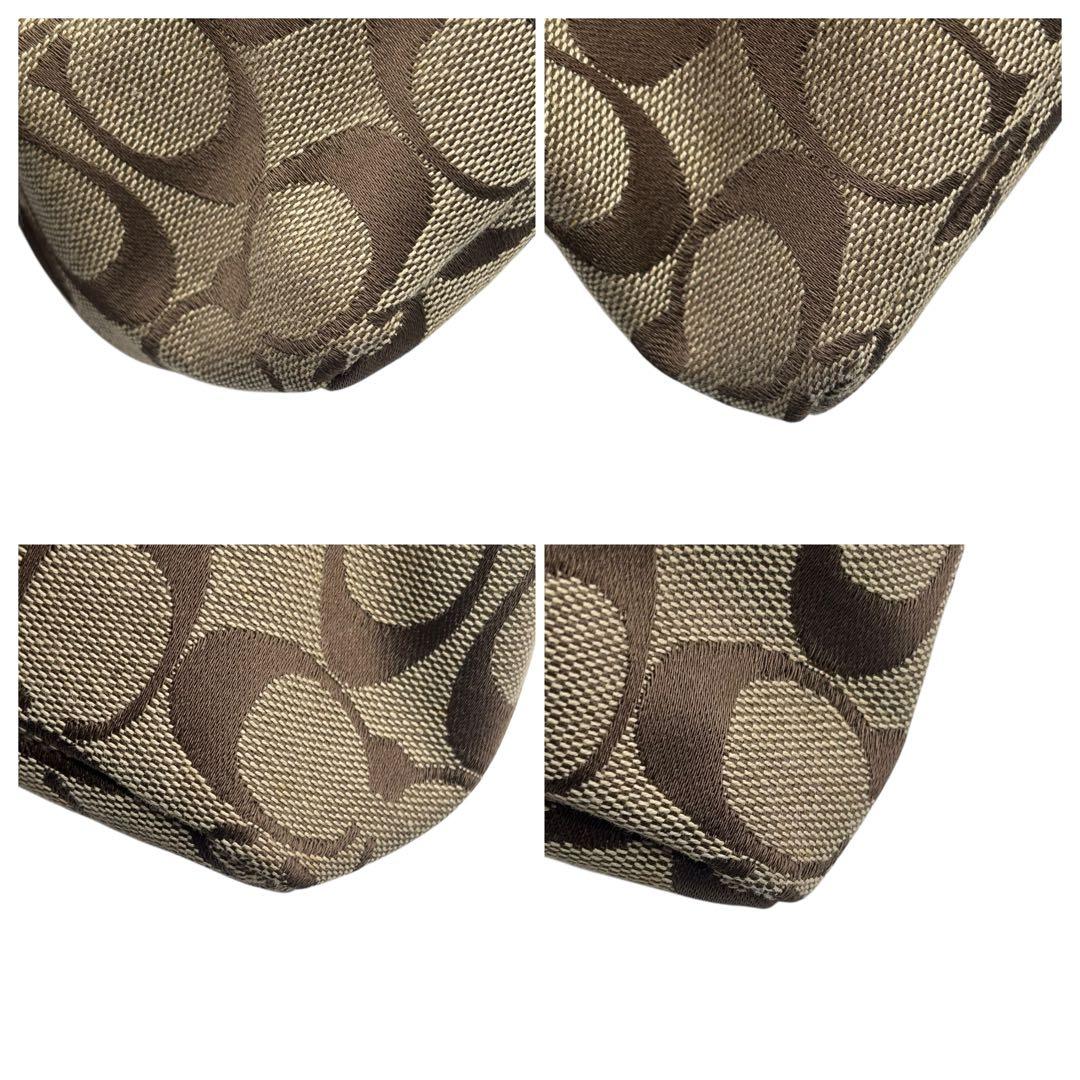 Coach ショルダーバッグ ブラウン/ブルー