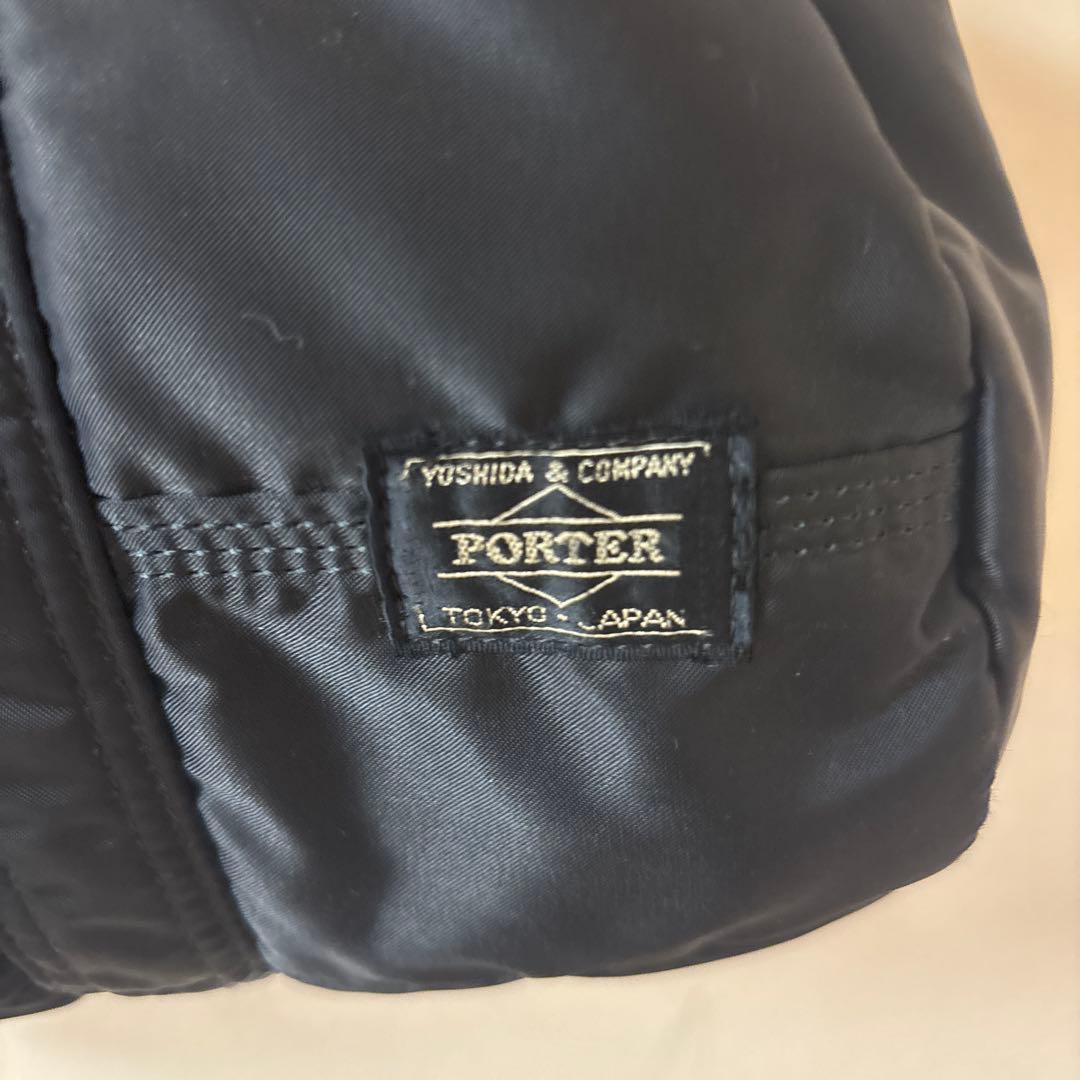 ポーター(PORTER)ドラムバッグS タンカー　ブラック　黒