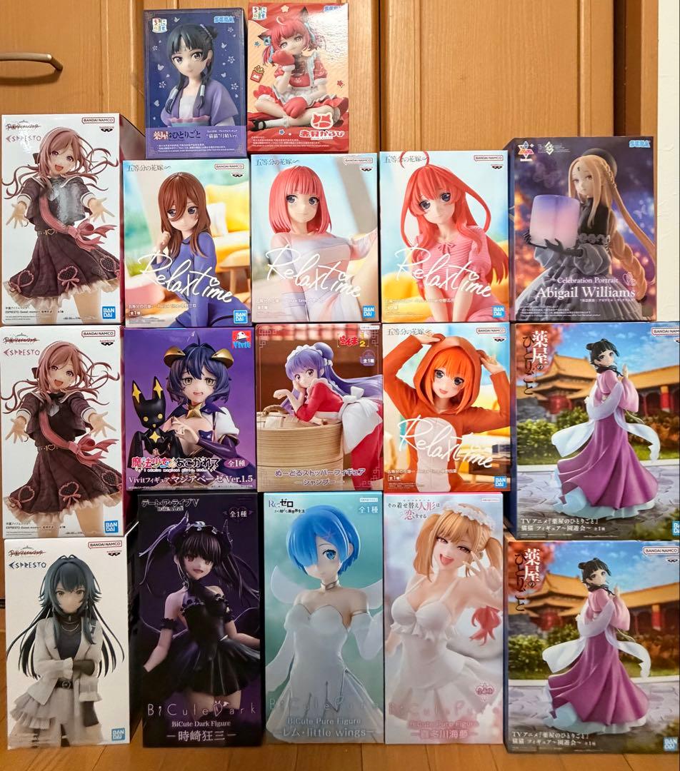 美少女プライズフィギュアまとめ売り　17点