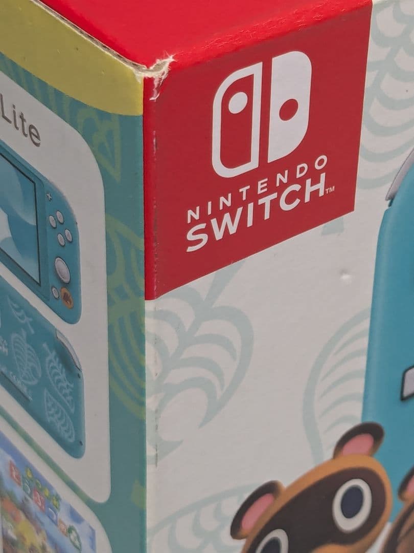 動作品 任天堂 Switch Lite まめきち＆つぶきち アロハ柄 ターコイズ