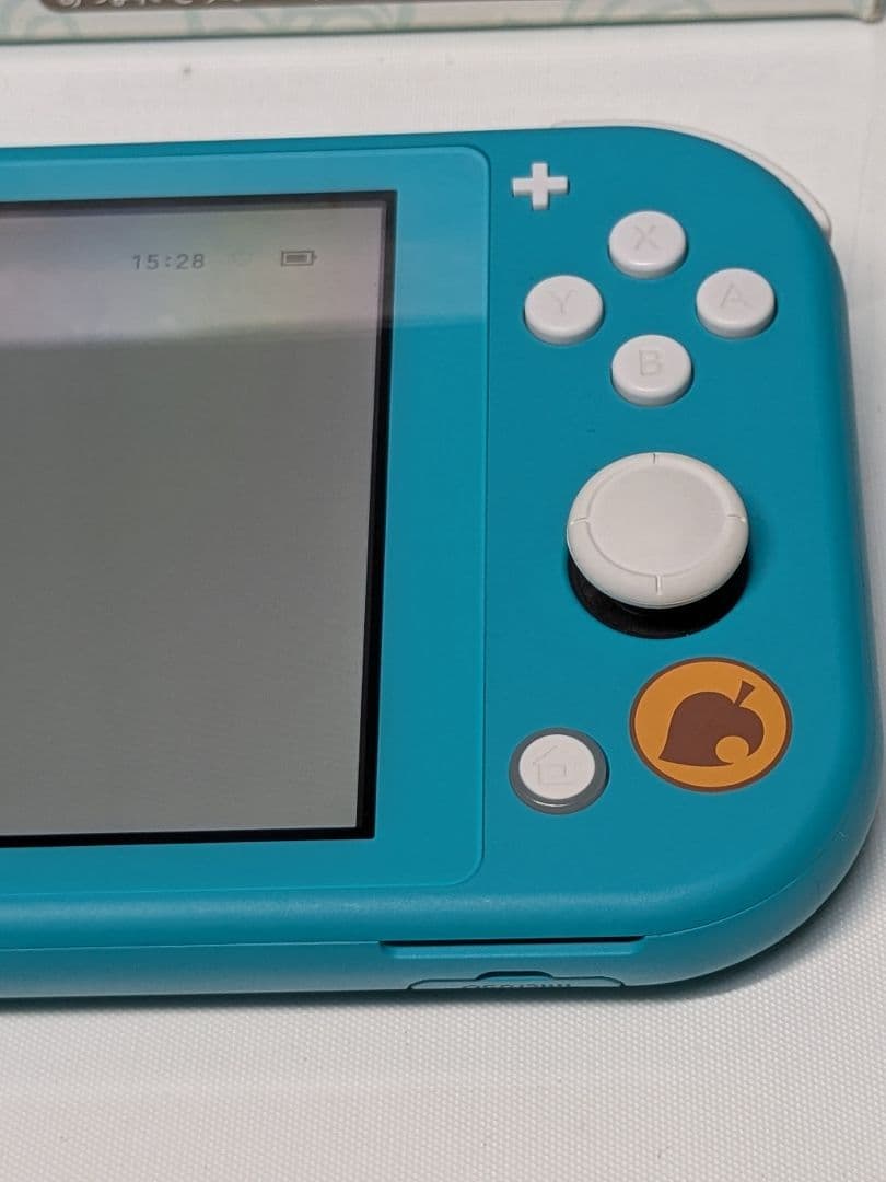 動作品 任天堂 Switch Lite まめきち＆つぶきち アロハ柄 ターコイズ