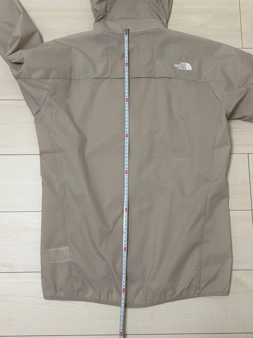 未使用)ノースフェイス スワローテイルベントフーディ アイボリー サイズL