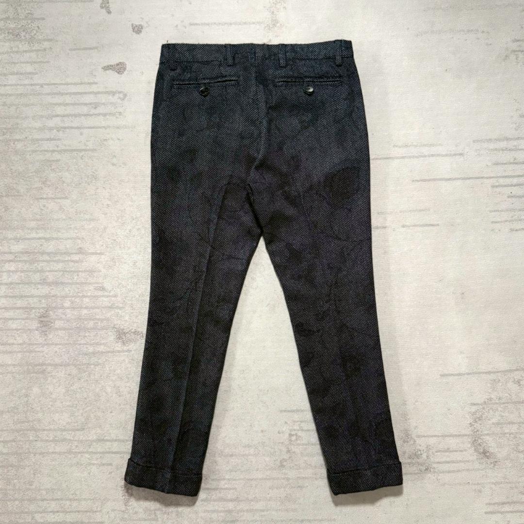 着用1回 ETRO 最高級スーツセットアップ 44 ハンガー ハンカチーフ付