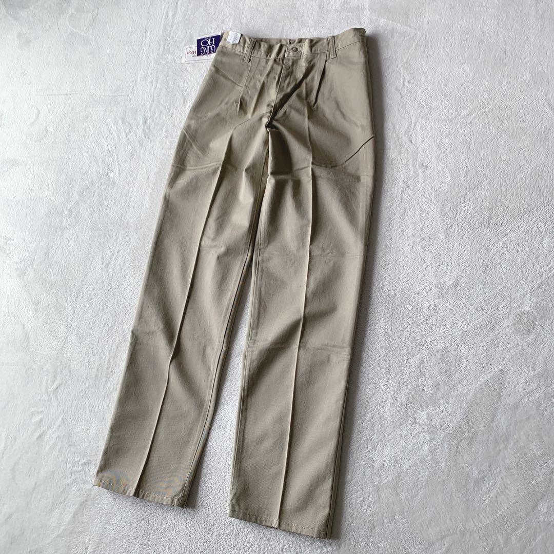 デッドストック！USA製 GUNG HO ガンホー パンツ ワンタック チノパン