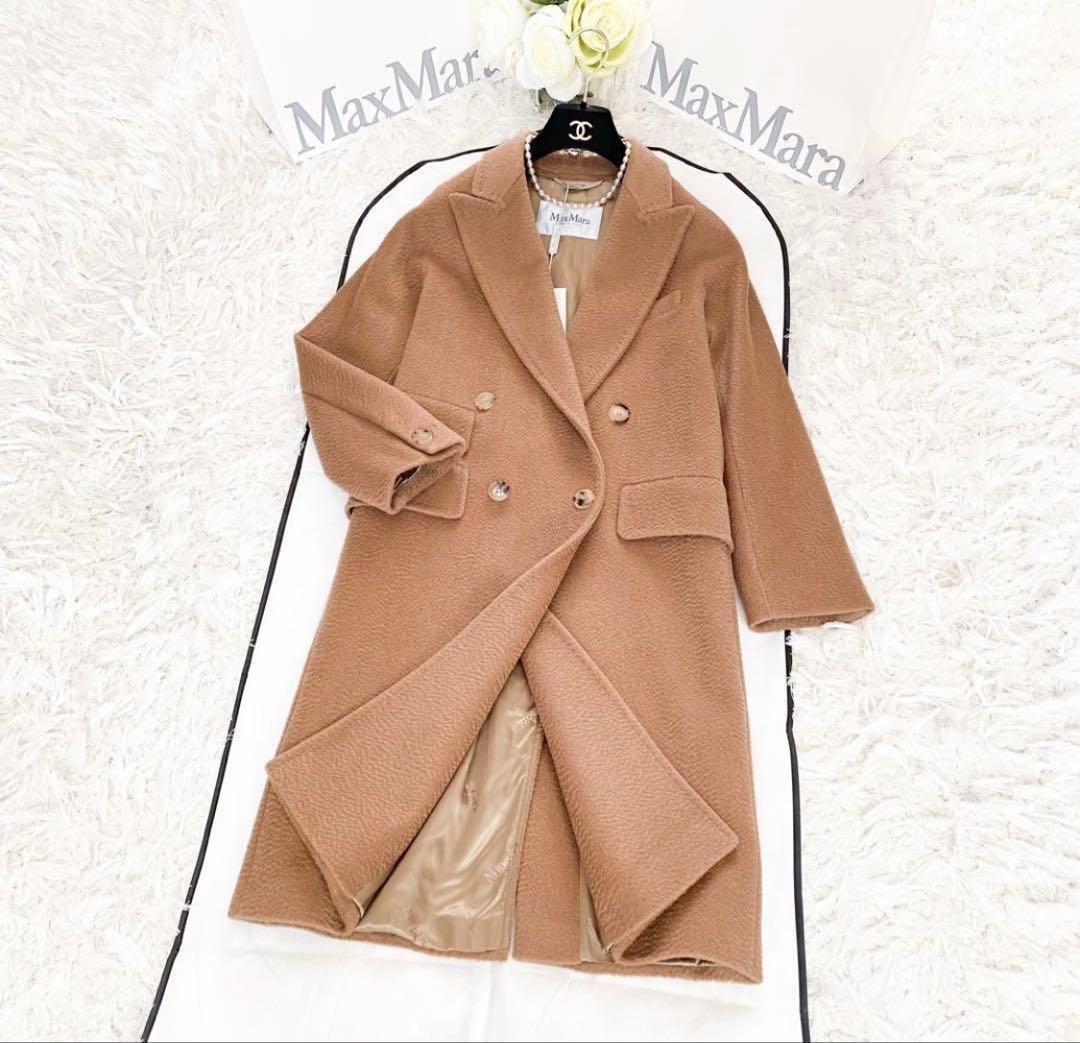 ★★新品未使用★MaxMara マックスマーラ キャメル100% コート★★