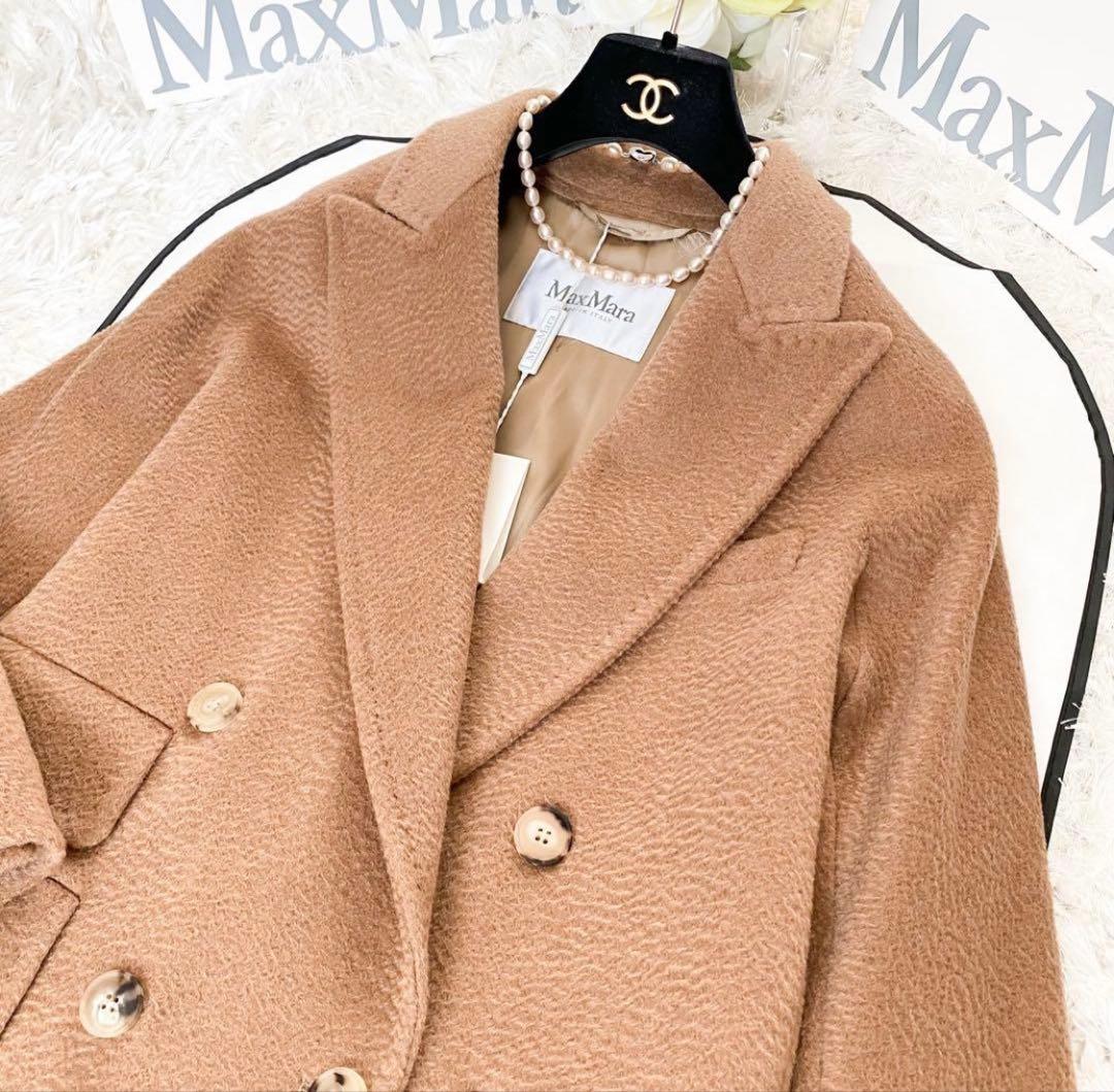 ★★新品未使用★MaxMara マックスマーラ キャメル100% コート★★