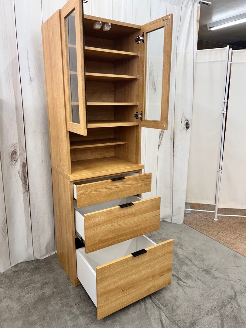 ニトリ　食器棚 幅60