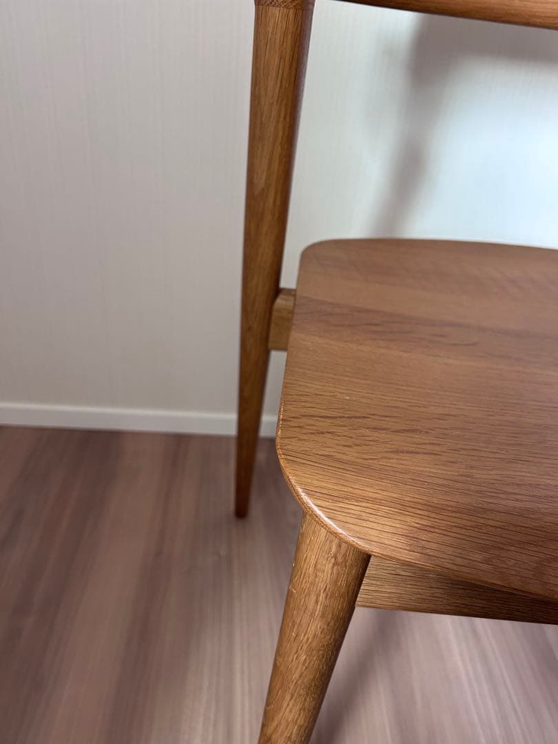 はな＊　飛騨産業 SEOTO セミアームチェア 2脚目有 N5 板座①