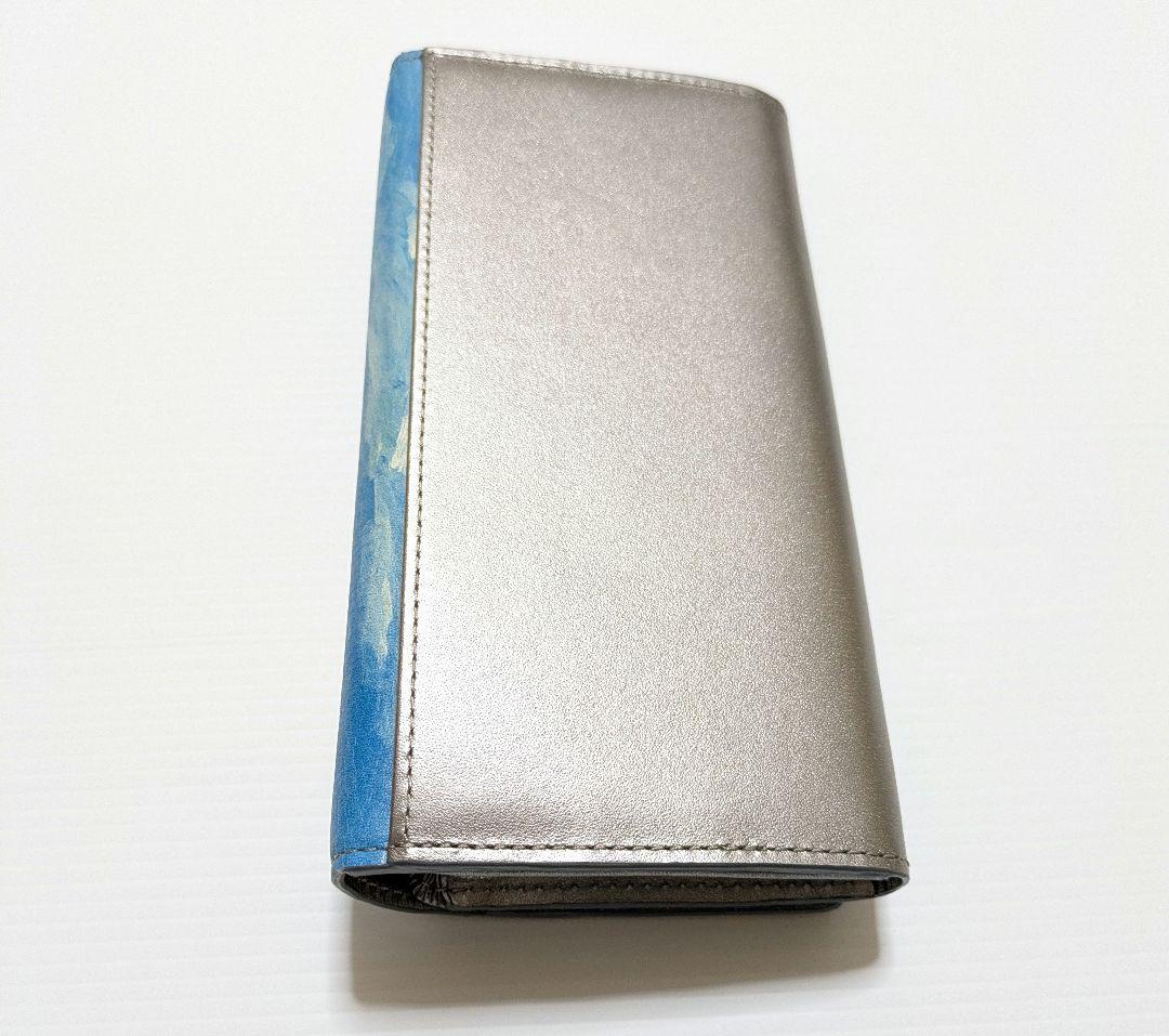 新品未使用 マンハッタナーズ 長財布 かぶせ マンハッタンの空飛び猫