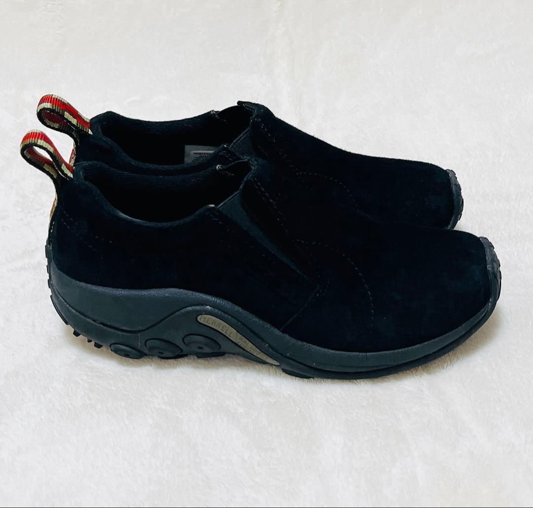 極美品☆MERRELL ジャングルモック J60826 ブラック黒 23cm