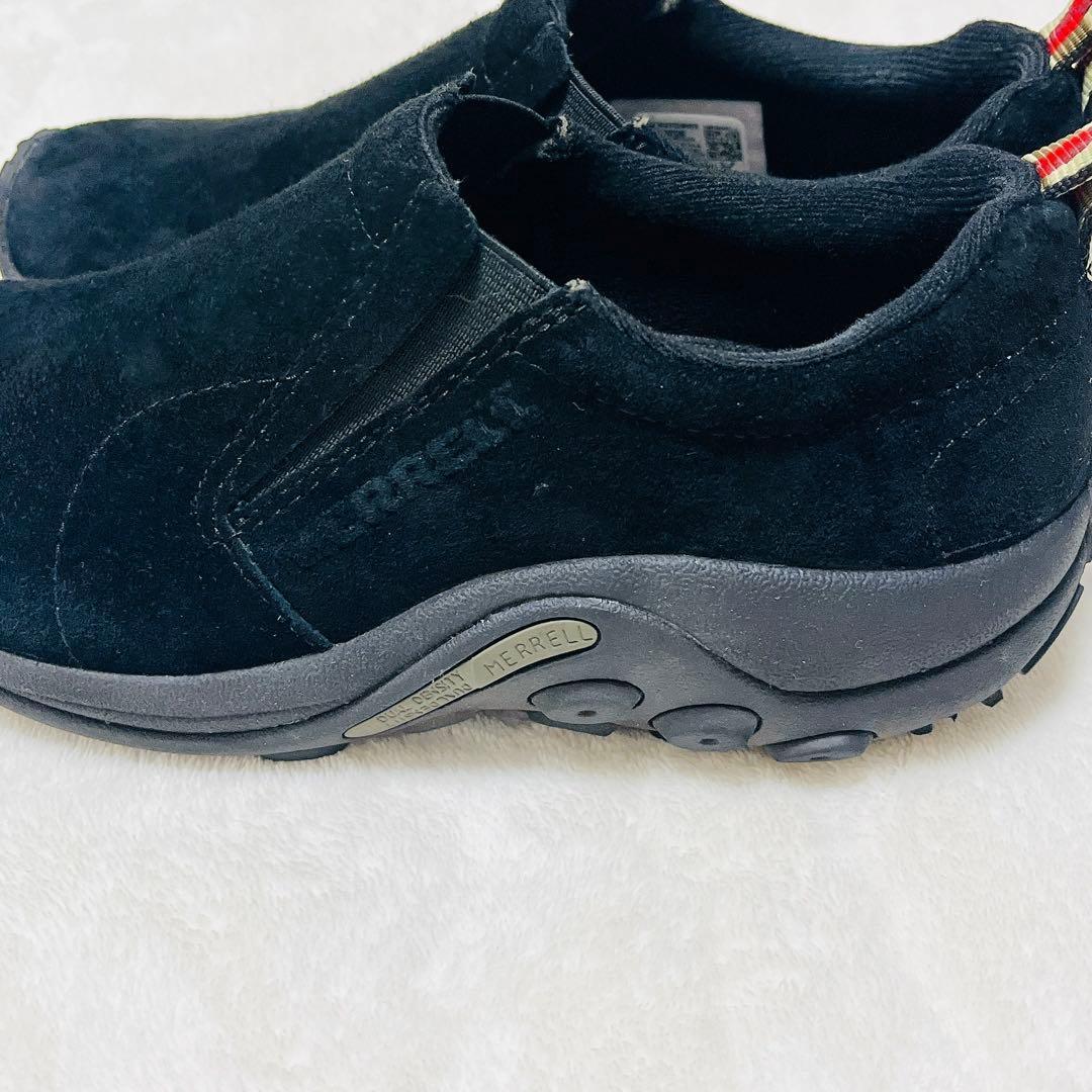 極美品☆MERRELL ジャングルモック J60826 ブラック黒 23cm