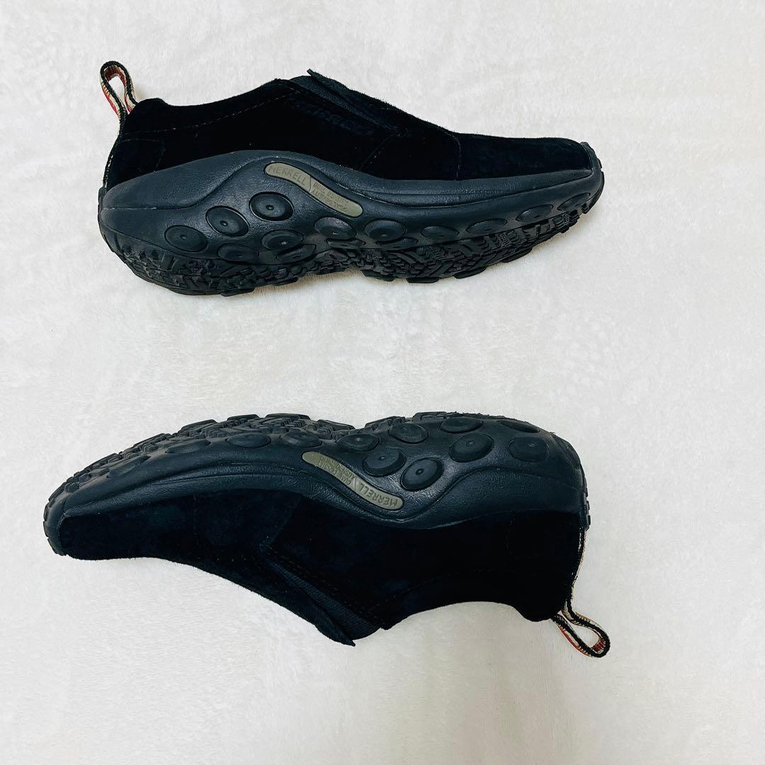 極美品☆MERRELL ジャングルモック J60826 ブラック黒 23cm