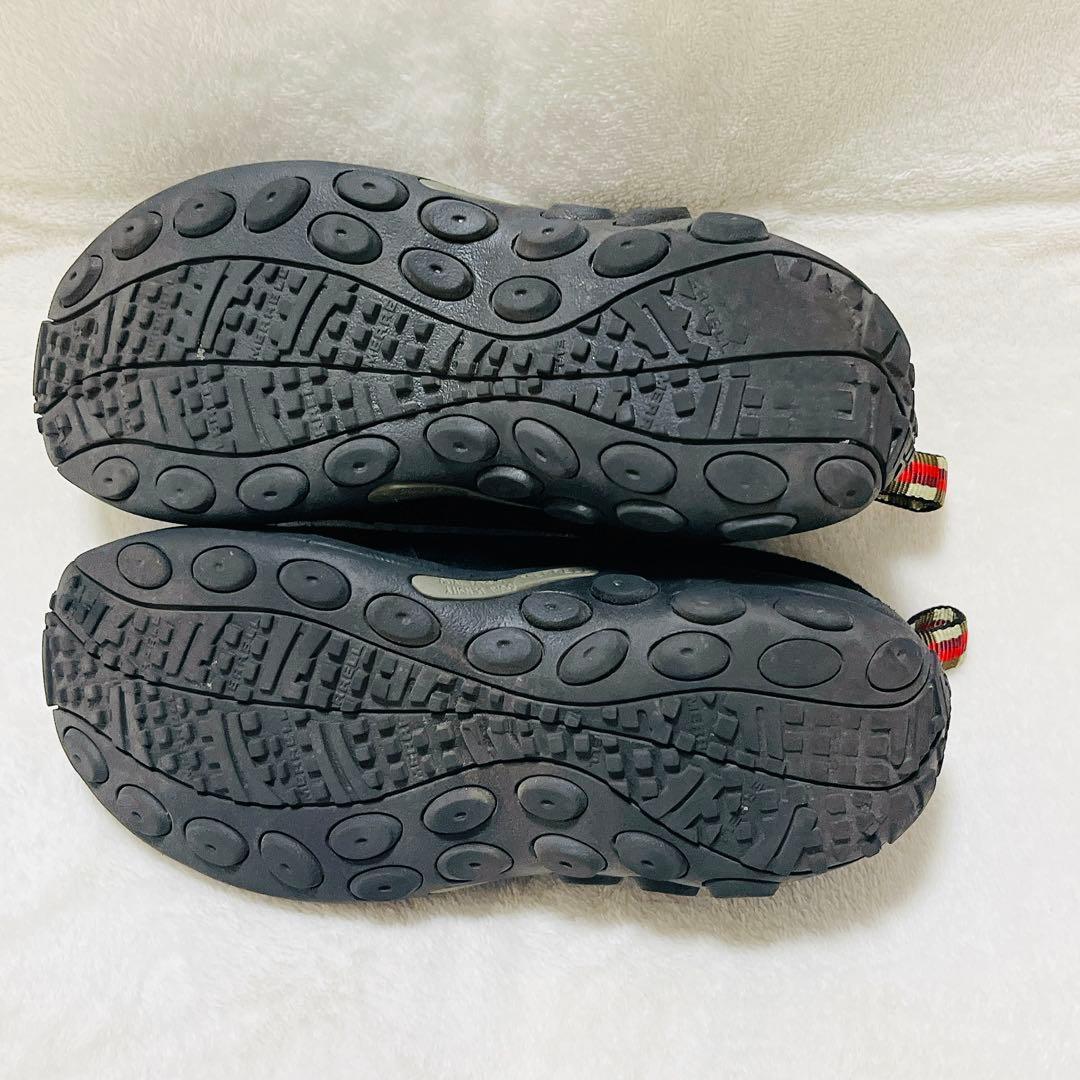 極美品☆MERRELL ジャングルモック J60826 ブラック黒 23cm