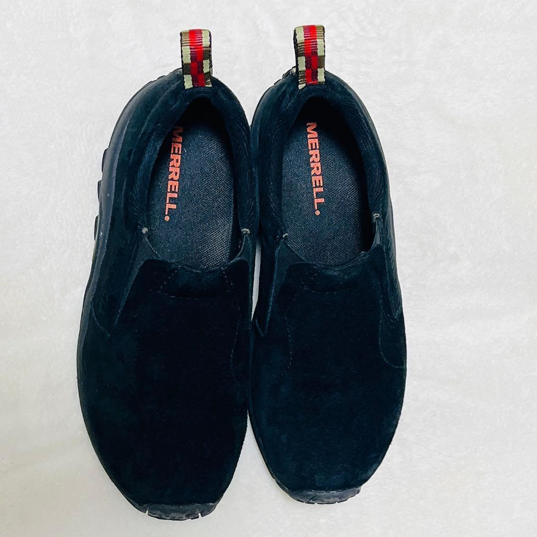 極美品☆MERRELL ジャングルモック J60826 ブラック黒 23cm