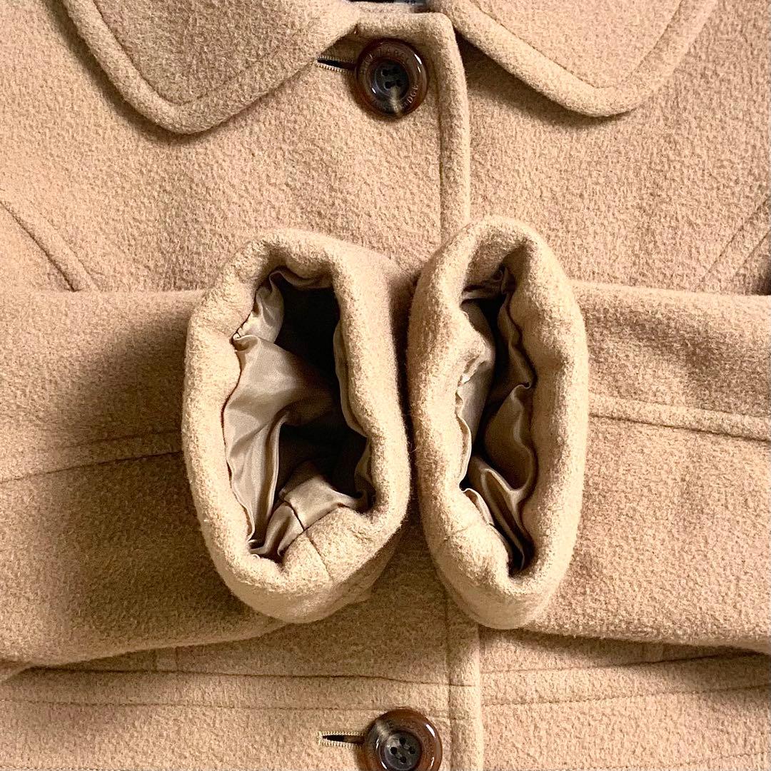 ブルーレーベルクレストブリッジ ロングコート ウール サイズ38 チェック