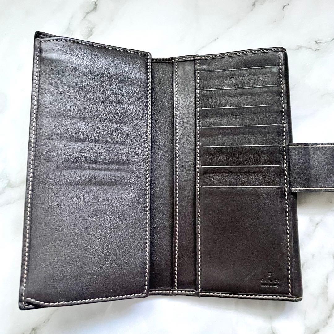 GUCCI グッチ ラブリーハート GGキャンバス 長財布　極美品　0117-①