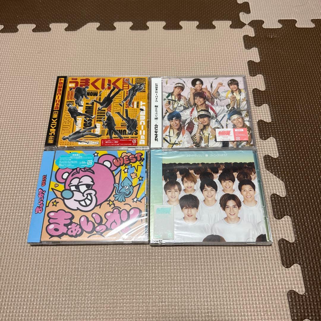 新品未開封　WEST.(ジャニーズWEST)CDシングル初回盤A22枚セット