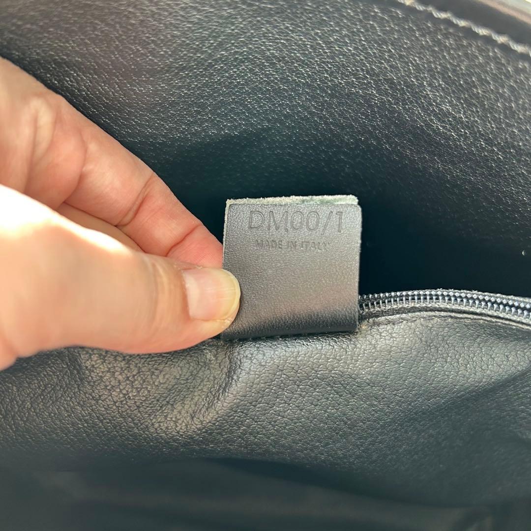 美品 CELINE 黒マカダム トリオンフ PVC バケツ型 トートバッグ