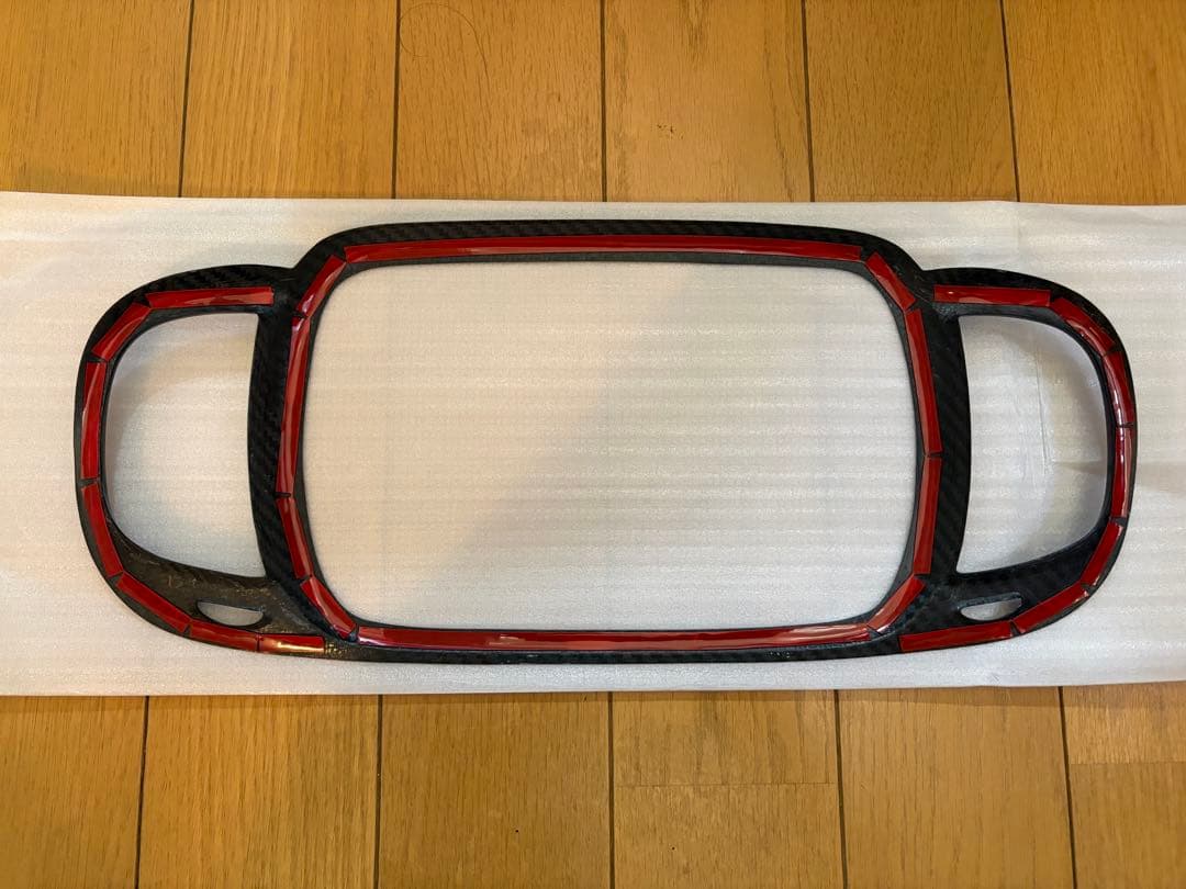 ABARTH 595 695 カーボン オーディオ システム フレーム カバー