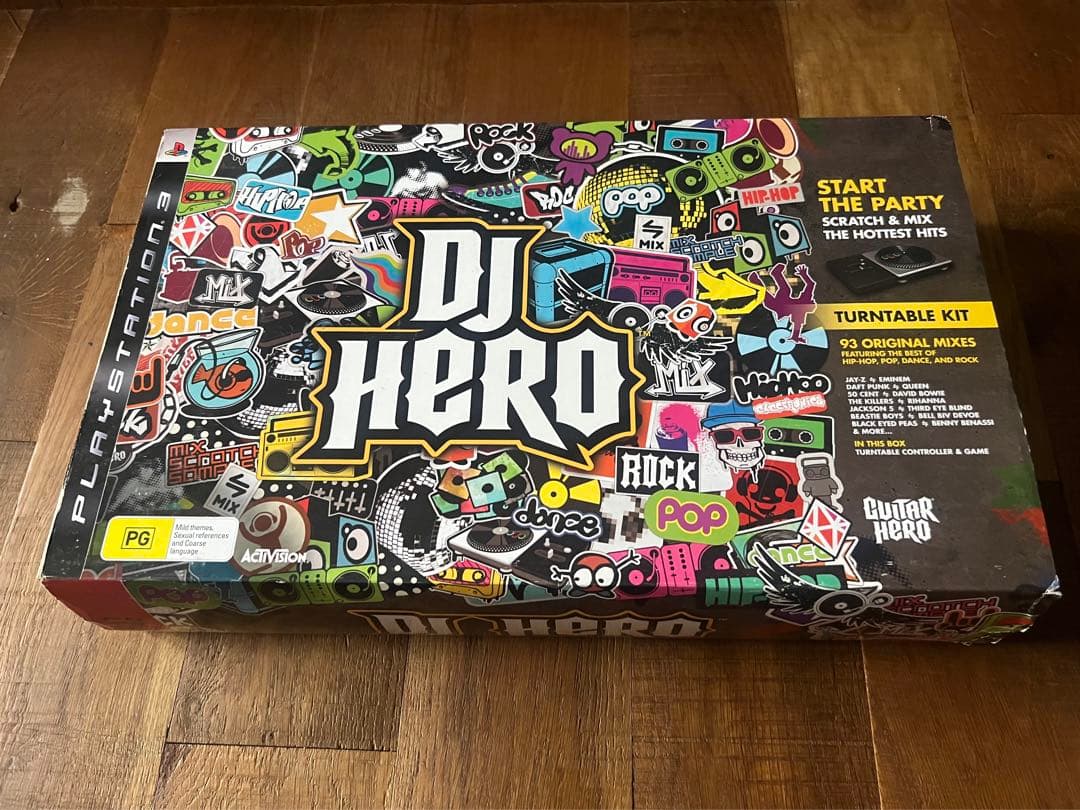 PS3 DJ HERO TURNTABLE KIT 海外版