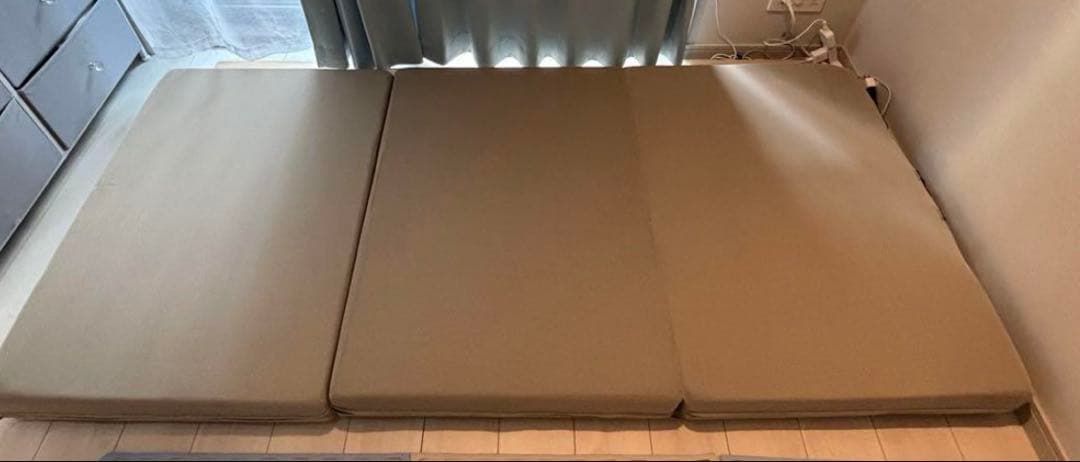 マニフレックス　三つ折りシングル&トッパーセット