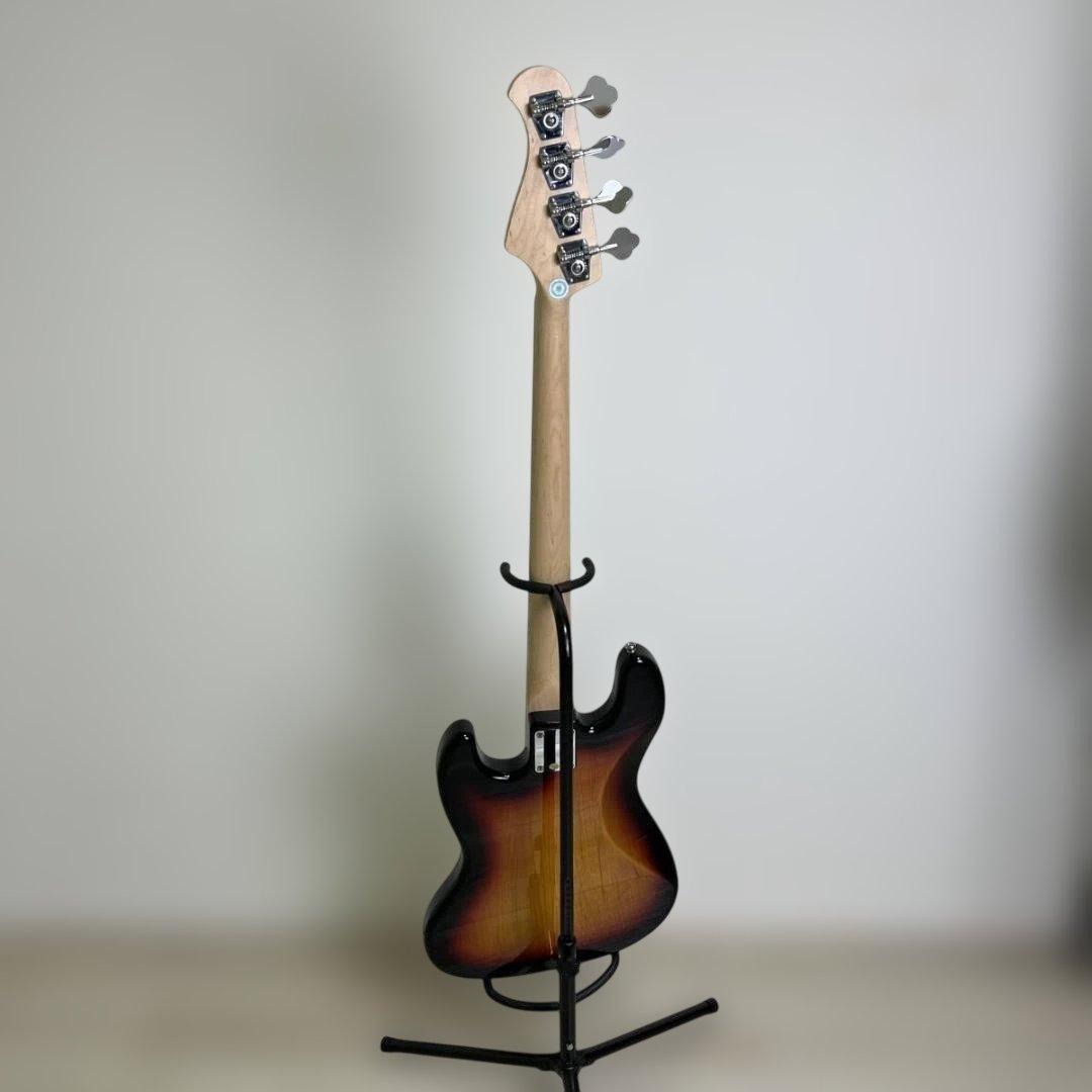 Bacchus BJB-1R-FL 3TS フレットレス美品 ベース