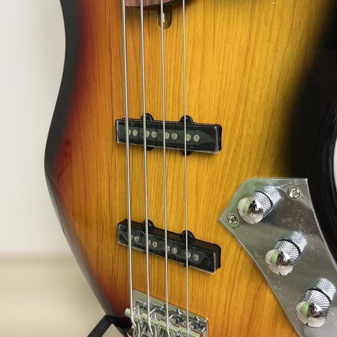 Bacchus BJB-1R-FL 3TS フレットレス美品 ベース