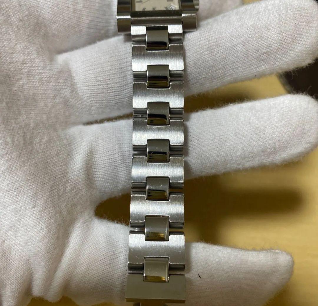 値下げ ハミルトン　腕時計　レディース　スクエア　シルバー