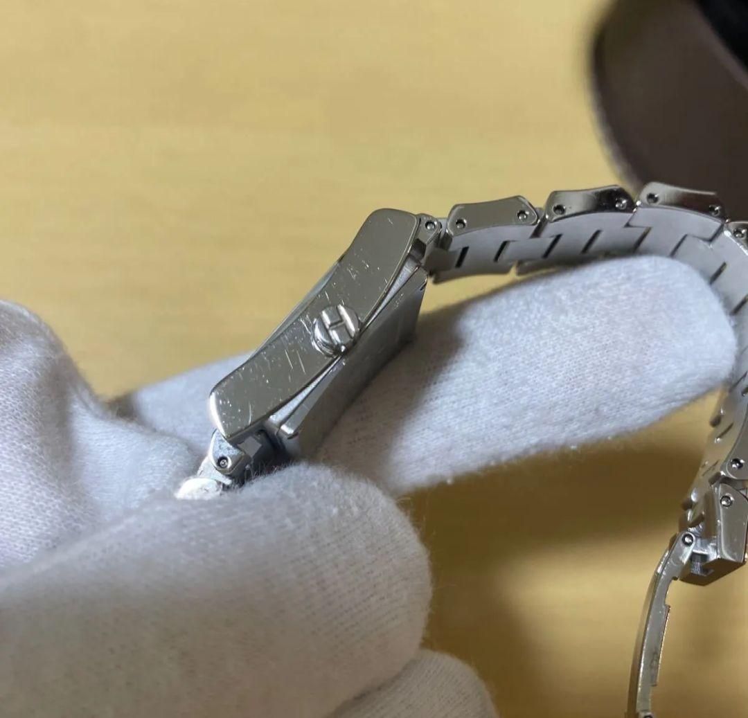 値下げ ハミルトン　腕時計　レディース　スクエア　シルバー