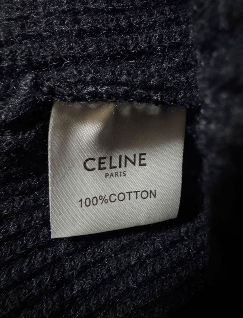 えおさん　CELINE ブラック ニット帽