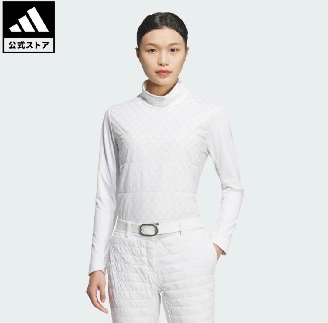 キルト生地　長袖モックネック　極暖　秋冬　真冬　防風　裏起毛　税込19,800