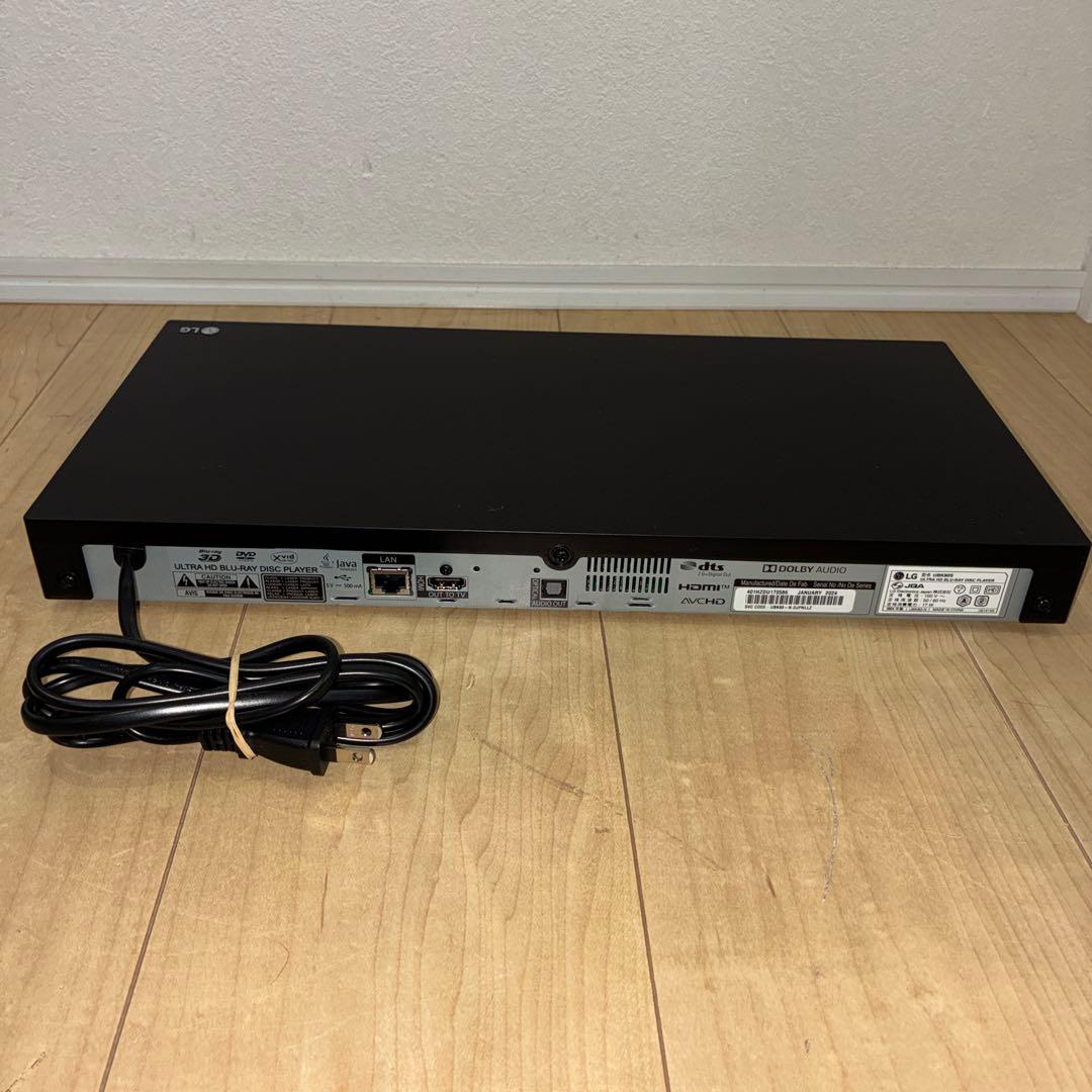 LG 4K Blu-ray プレーヤー UBK80S ブルーレイディスク DVD