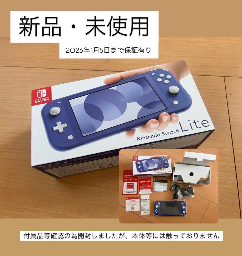 Switch Nintendo Lite ブルー　3/18まで値引きok!