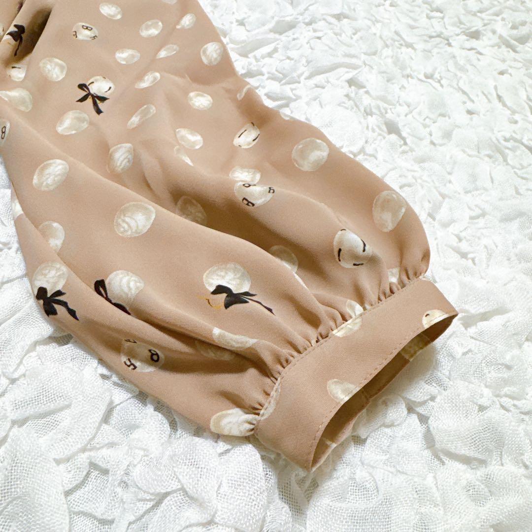 【新品未使用】インゲボルグ　パール水玉pt.チュニック　ブラウス