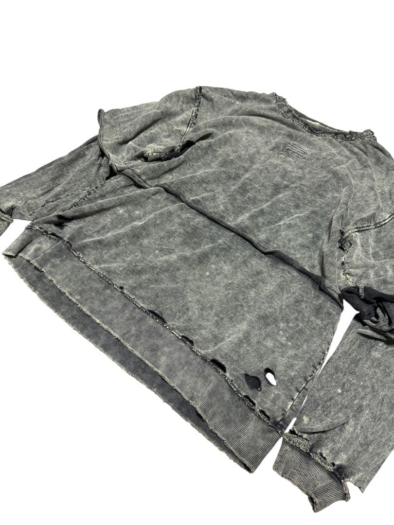 トップス PRANK PROJECT Layered Pigment Sweatshirt